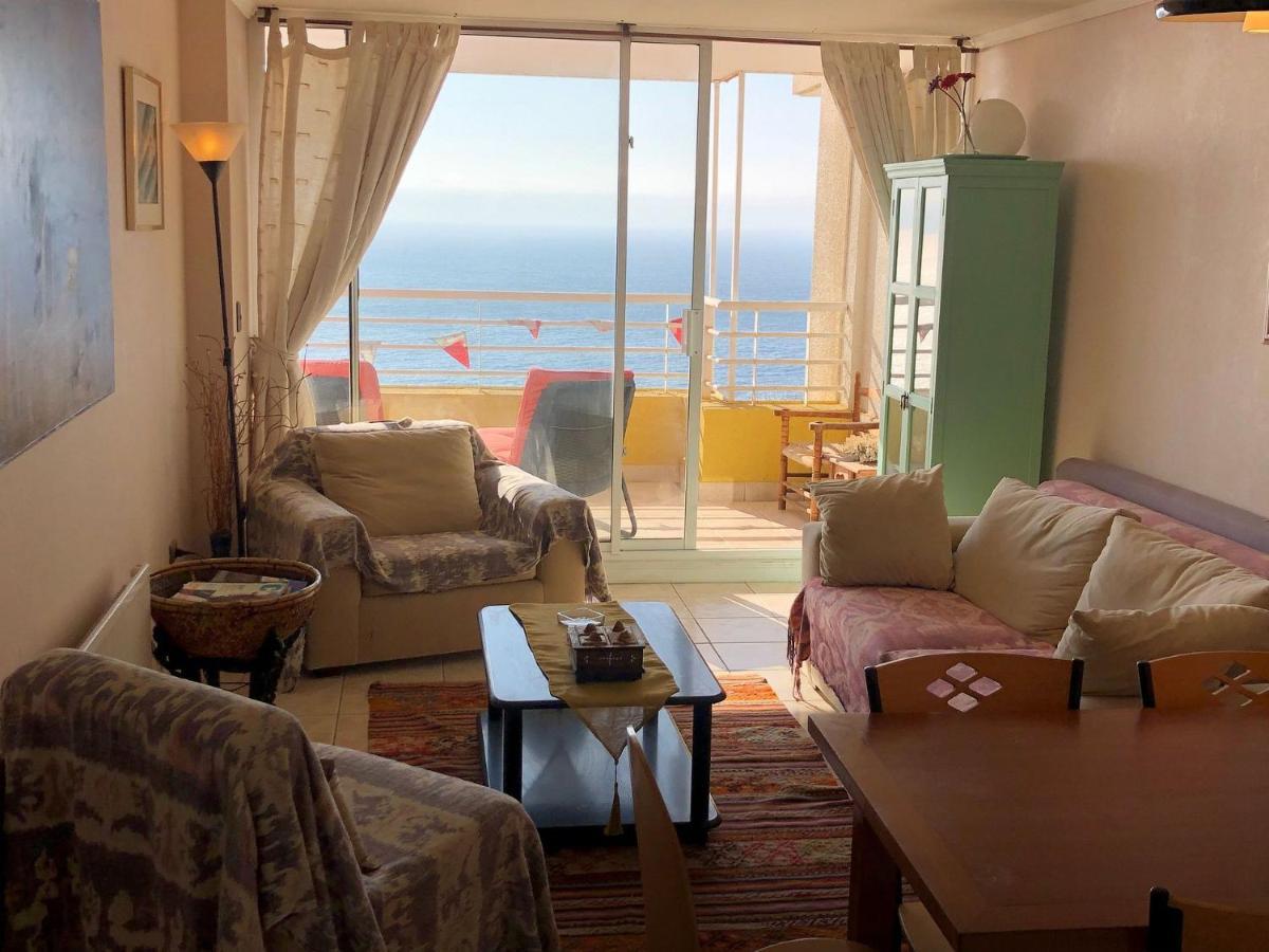 Apartamento Depto Familiar Full Vista Al Mar En Renaca Vina del Mar