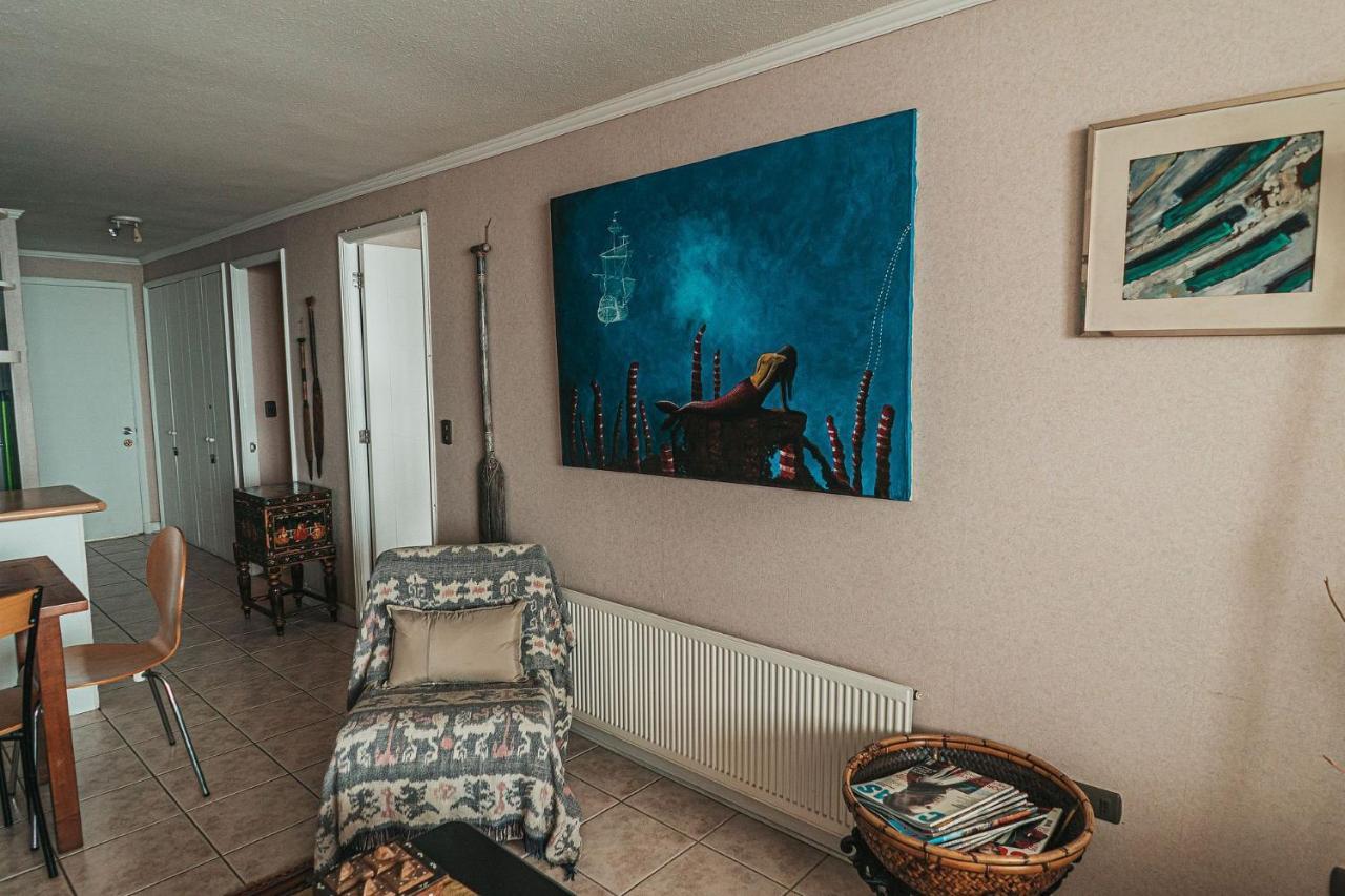 Apartamento Depto Familiar Full Vista Al Mar En Renaca