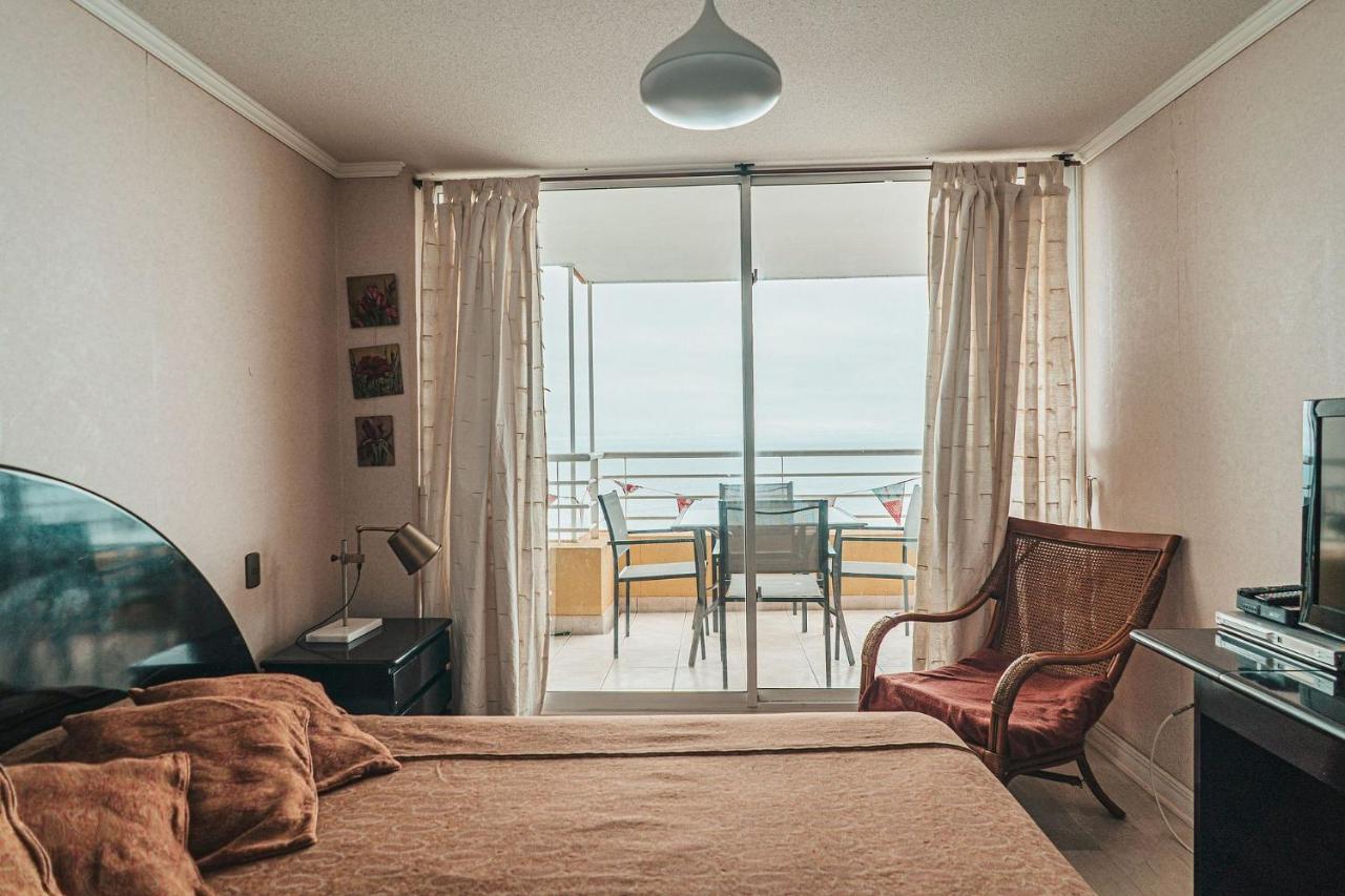 Depto Familiar Full Vista Al Mar En Renaca Apartamento *